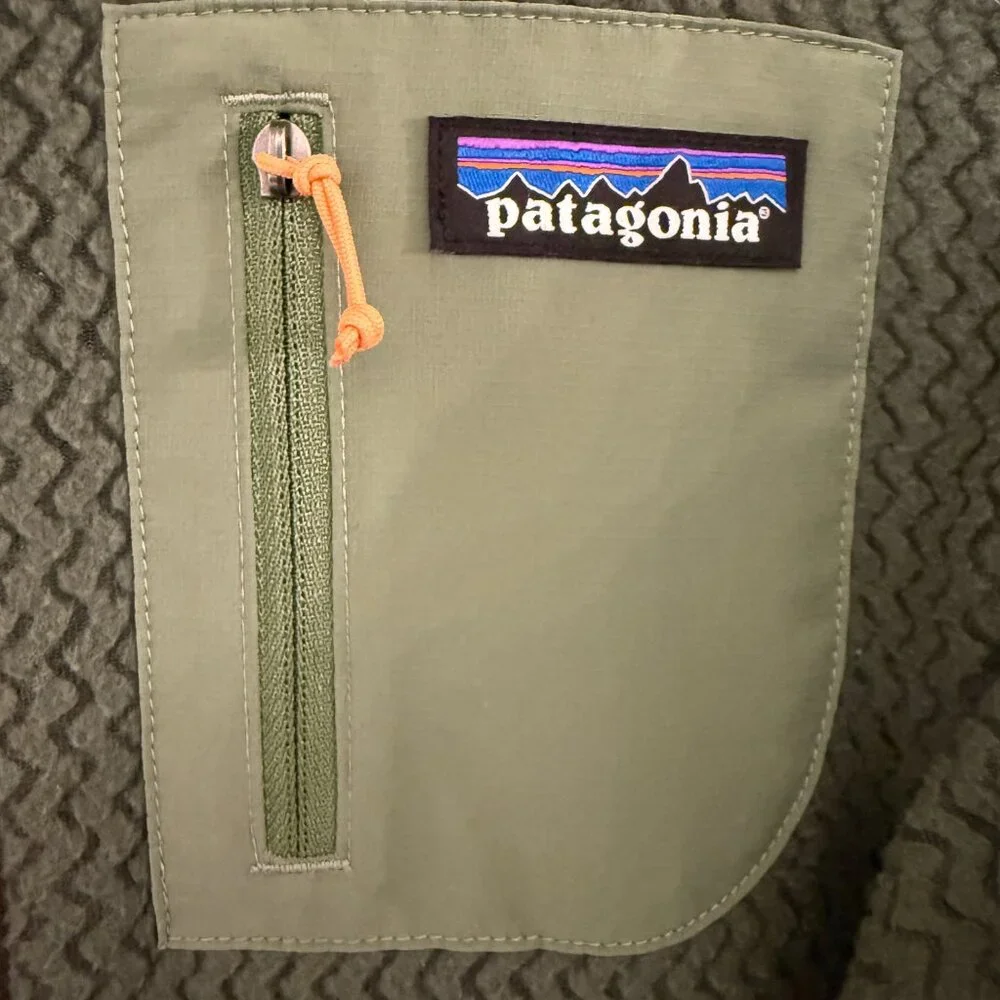 Patagonia R1 Air Full-Zip Hoody Torrey Pine Green Women's Size Medium - Picture 2 of 9